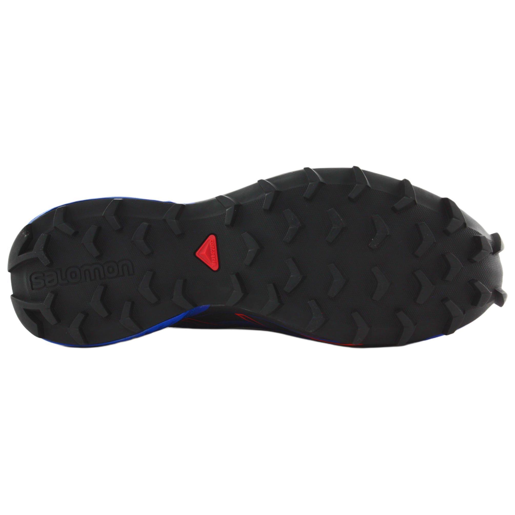 SALOMON SPEEDCROSS PRO Slip Resistant Abrasion Resistant Low top Running Shoes Men’s Blue