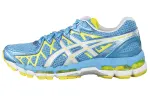 Asics Gel Kayano20 Comfortable Breathable Low top Running Shoes Women's Blue Yellow