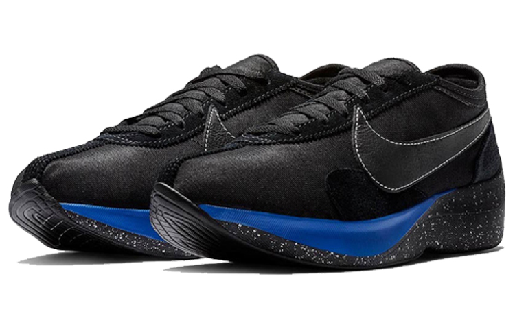 Кроссовки Nike Moon Racer QS (черно-синие) — Чёрный / синий — фото 3