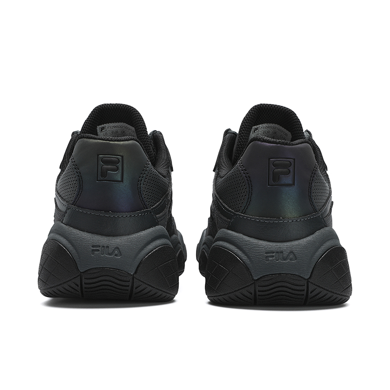 FILA Breathable Coverage Support Lightweight Rebound Low top Running Shoes Women’s Gray Black
