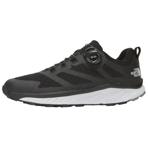 THE NORTH FACE Slip Resistant Abrasion Resistant Low top Trail Running Shoes Men's Black