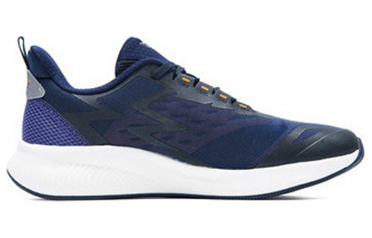 361° Night Shadows Cushioning Slip Resistant Abrasion Resistant Low top Running Shoes Men’s Blue Orange White