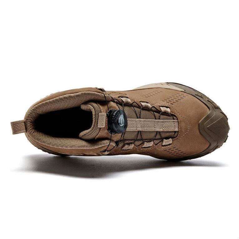Jeep Fashion Mid top Outdoor Shoes Men’s Khaki
