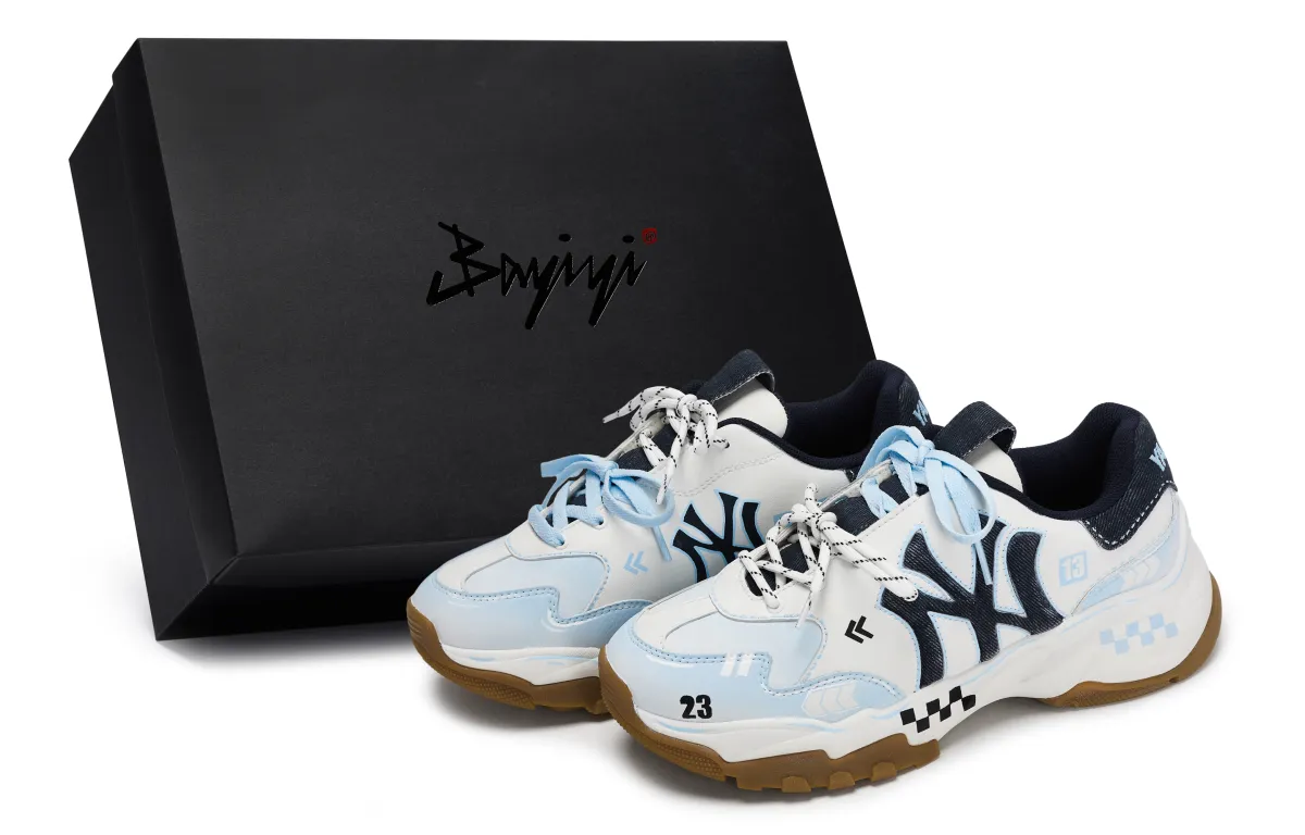 MLB New York Yankees 811 Manufacturing, Sprinting Star, Special Shoe Box Slip Resistant Abrasion Resistant Low top