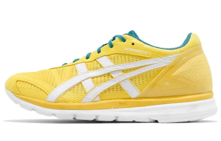ASICS Skysensor Glide 4 Running Shoes Women's Low Top Yellow/Green
