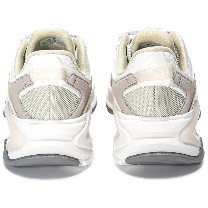 Erke Classic And Versatile Abrasion Resistant Abrasion Resistant Low top Casual Running Shoes Women’s White Gray Green