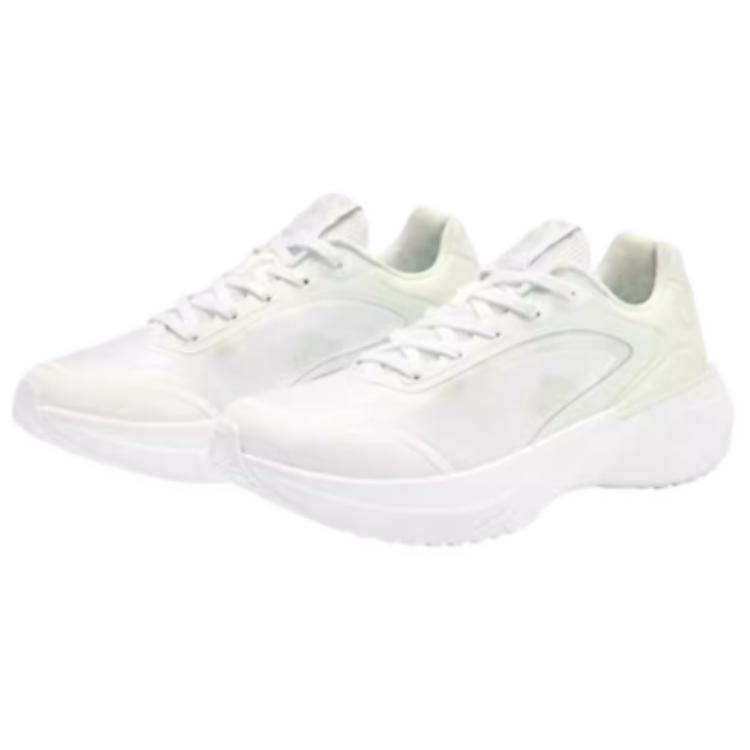 QIAODAN Cushioning Breathable Rebound Low top Sprint Running Shoes Women’s White Green