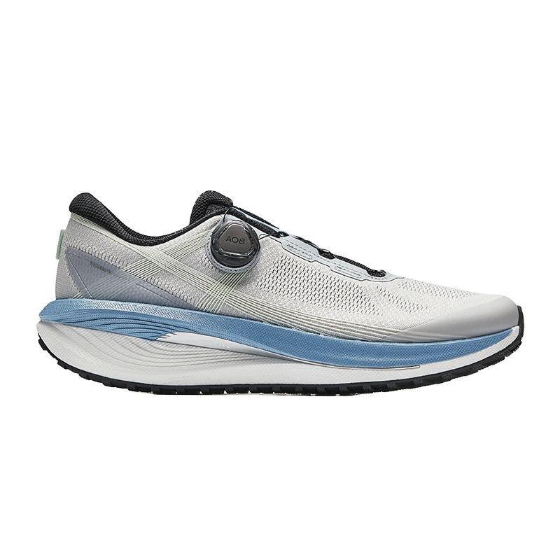 Anta Champion All Weather Collection Cushioning Slip Resistant Low top Casual Running Shoes Men’s Gray Blue