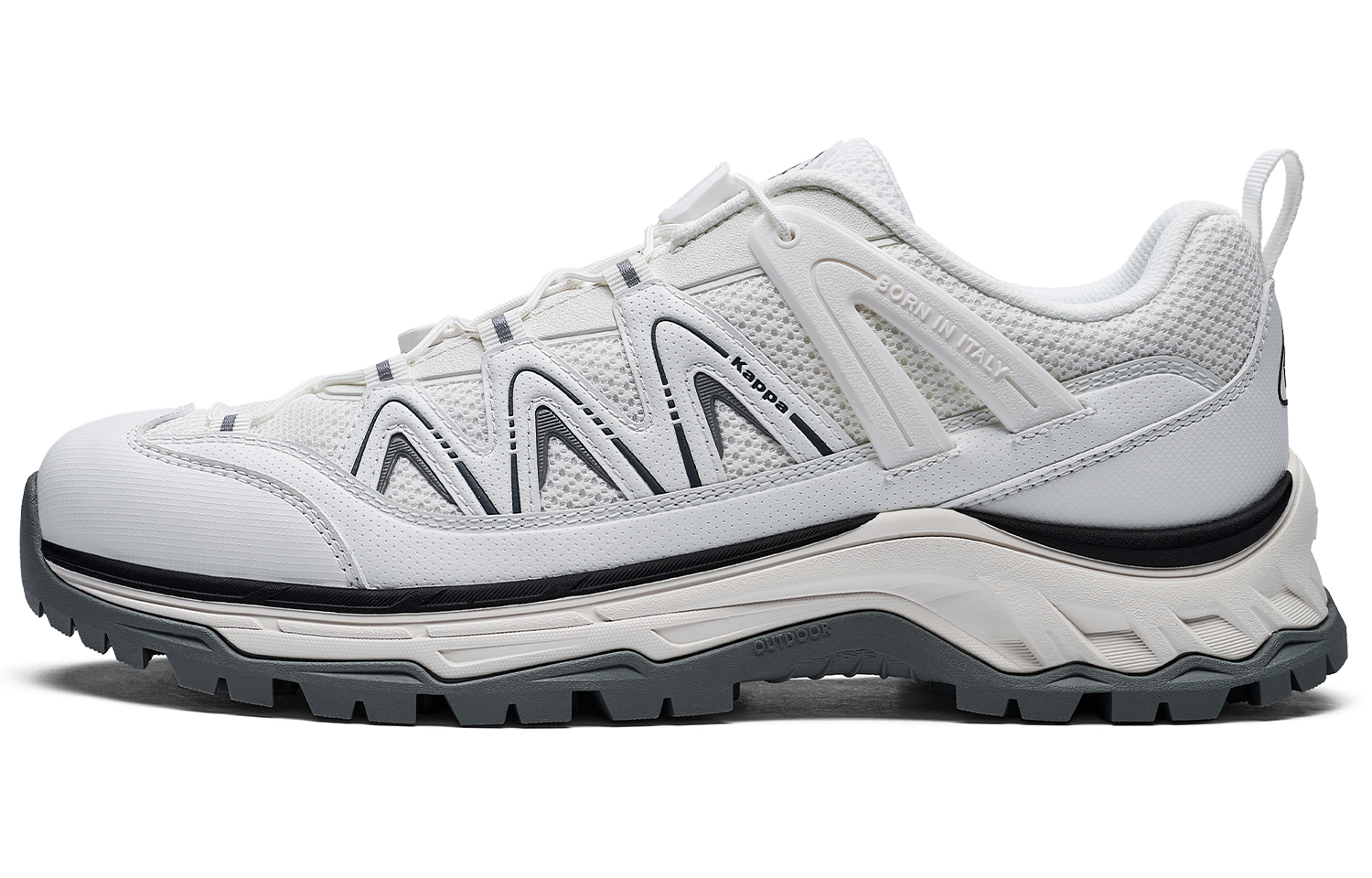Kappa Low top Running Shoes Unisex Classic White, Black