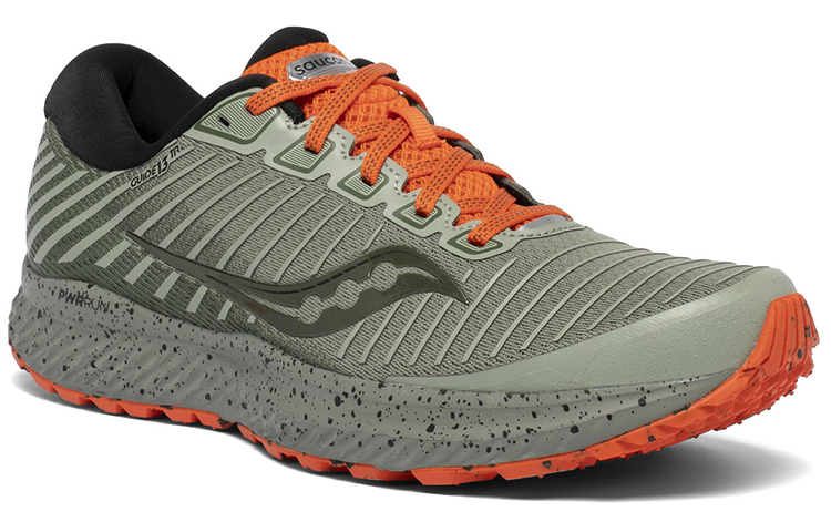 Saucony Guide 13 Guide 13 TR Trail Running Support Low top Running Shoes Men’s Gray