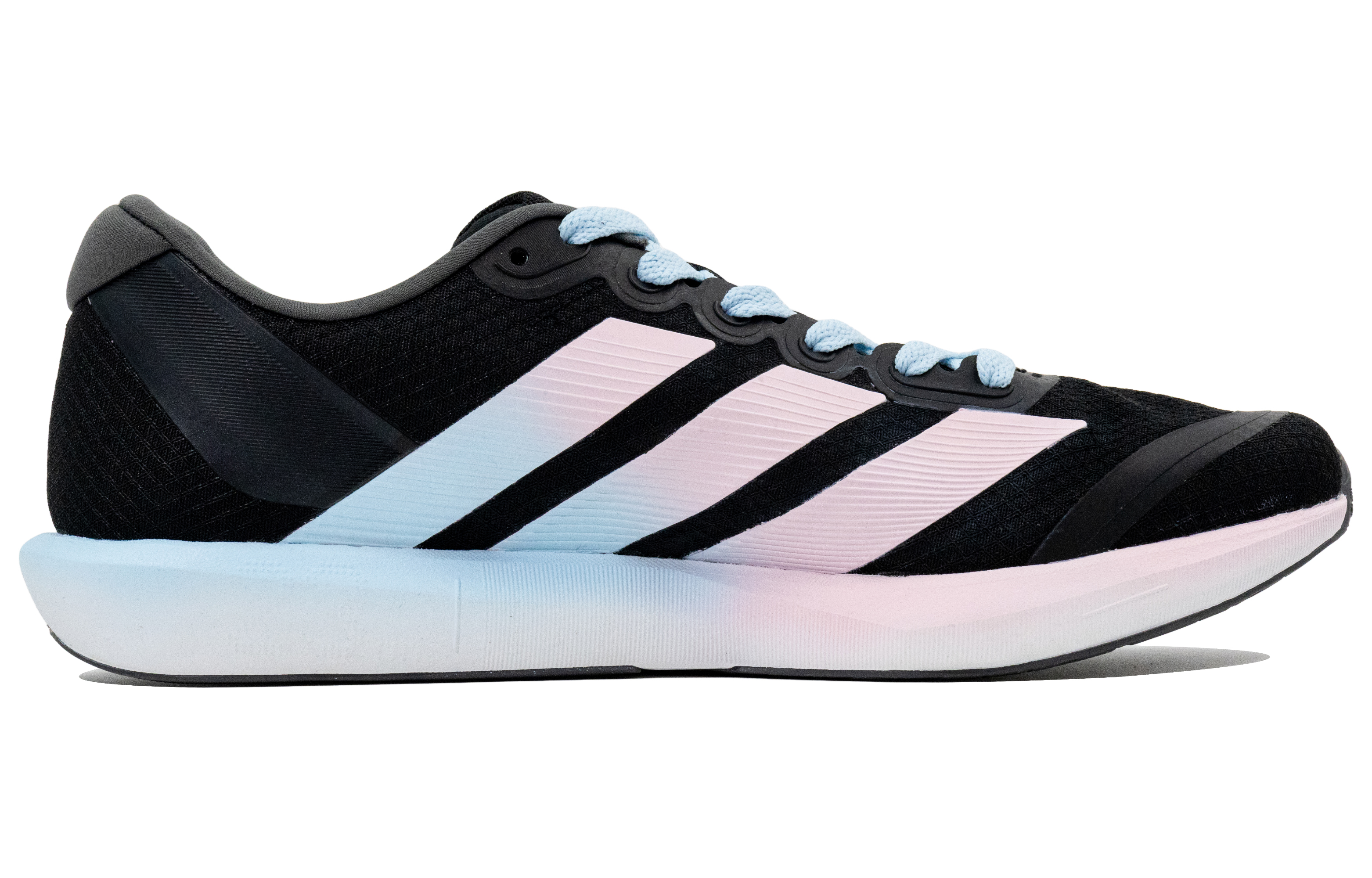 Adidas Adizero Lightweight Low top Running Shoes Unisex Black White Pink Blue
