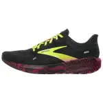 Brooks Launch 9 Slip Resistant Low top Casual Running Shoes Men's Black Yellow