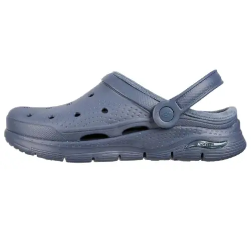 Skechers Foamies Medium Heel Slippers Women's Blue