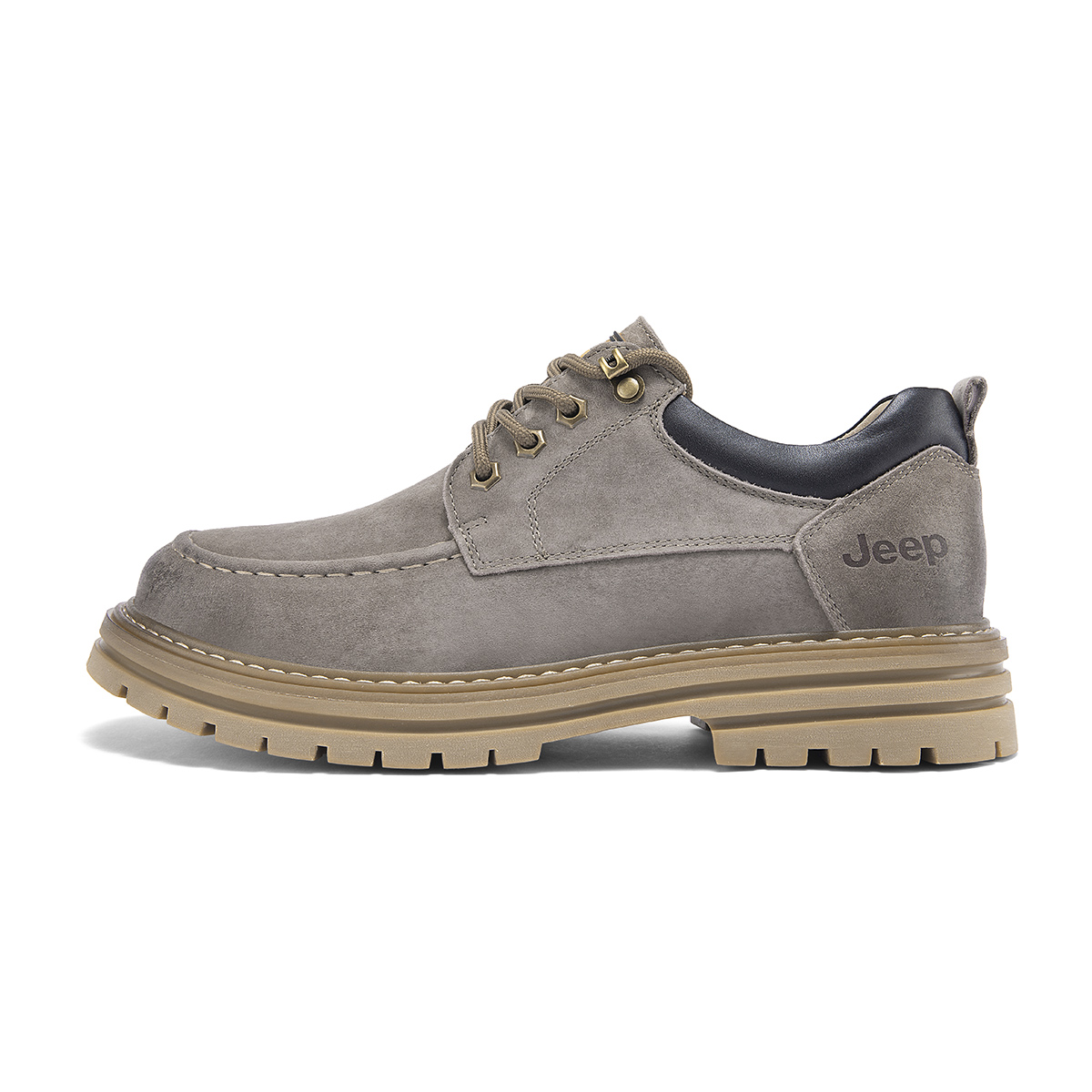 Jeep Leisure Collection Pigskin Men's Casual Shoes Men's Brown