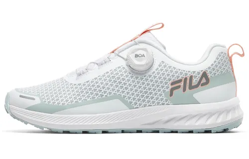 FILA Fence Mesh, Textile Sports Low top Outdoor Shoes Women's White