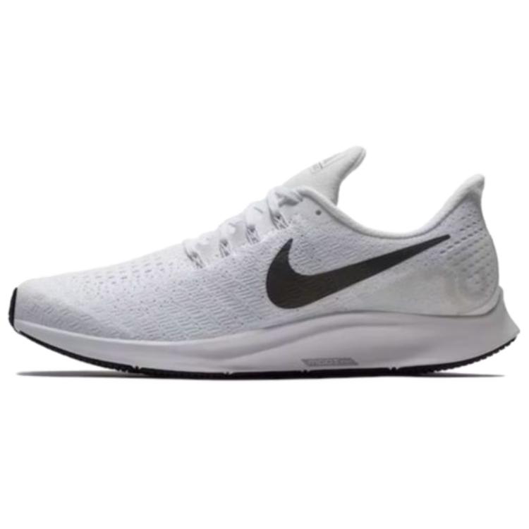 Nike Air Zoom Pegasus 35 simple and versatile shock-absorbing and wear-resistant low-top running shoes for men and women, white