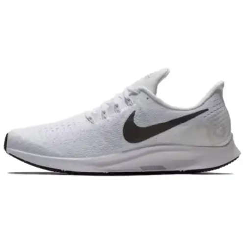 Nike Air Zoom Pegasus 35 simple and versatile shock-absorbing and wear-resistant low-top running shoes for men and women, white