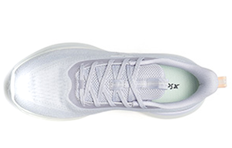 XTEP Soft Cube Casual Fabric Cushioning Slip Resistant Abrasion Resistant Breathable Lightweight Low top Running Shoes