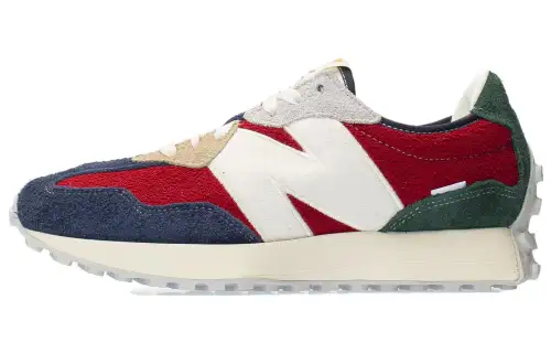 327 New Balance 'Crimson Natural Indigo'