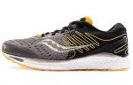 Saucony Freedom 3 Comfortable Cushioning Slip Resistant Abrasion Resistant Low top Running Shoes Men's Black Yellow