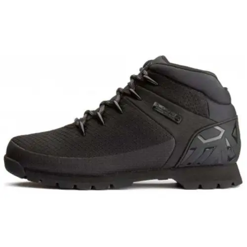 Timberland Euro Sprint Abrasion Resistant Cushioning Comfortable Ankle Length Outdoor Boots Men's Black