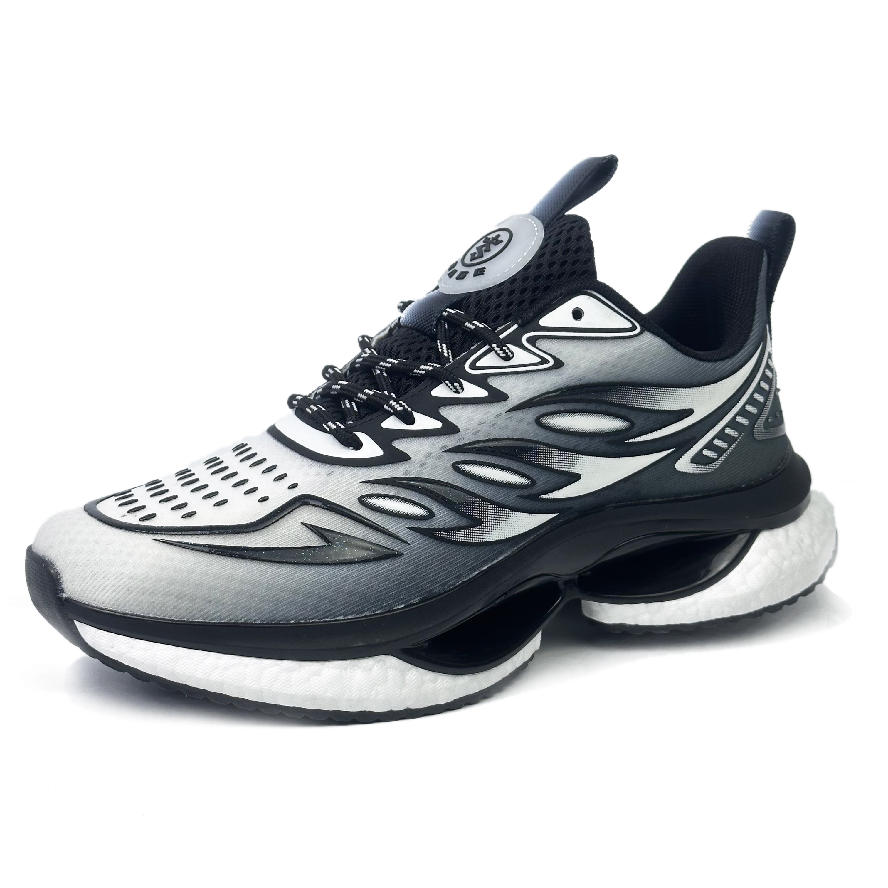BAGE Mesh Slip Resistant, Abrasion Resistant, Breathable Low top Running Shoes Men’s