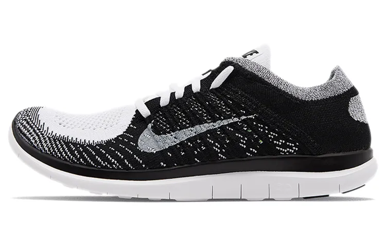 Nike Free 4.0 Flyknit White Black
