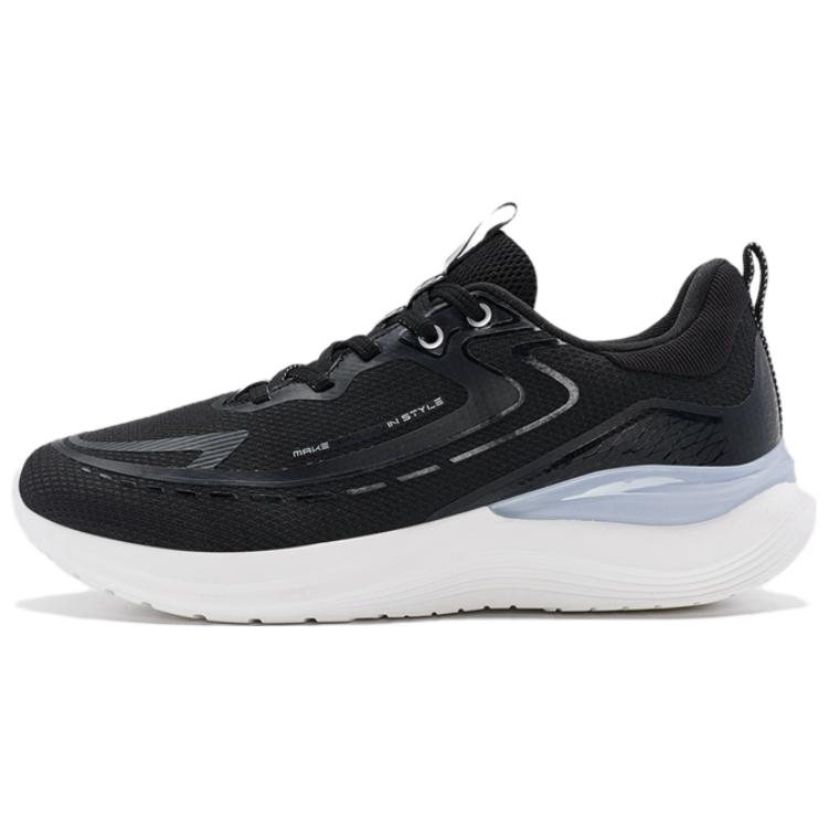XTEP Cushioning Slip Resistant Low top Casual Running Shoes Women’s Black