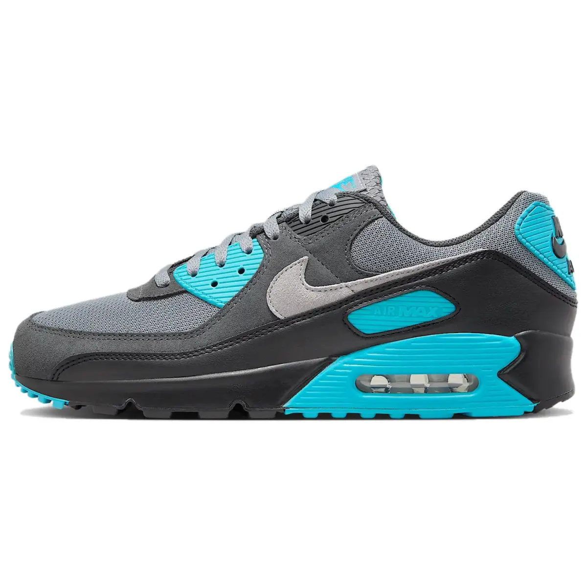 Nike Air Max 90 Cool Grey Dusty Cactus Black Wolf Grey