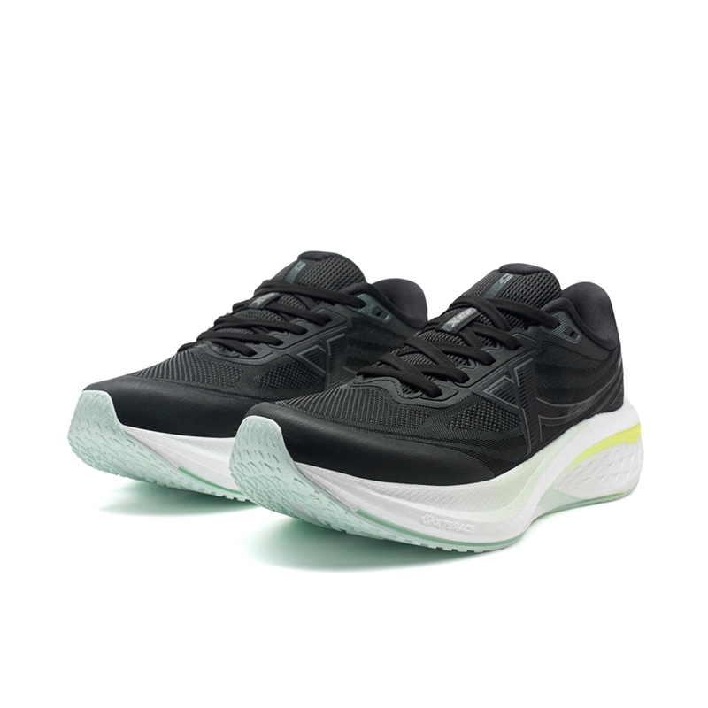 XTEP 5 Speed 3 Cushioning Breathable Low top TPU Physical Fitness Test & Exam Training Running Shoes Women’s Black