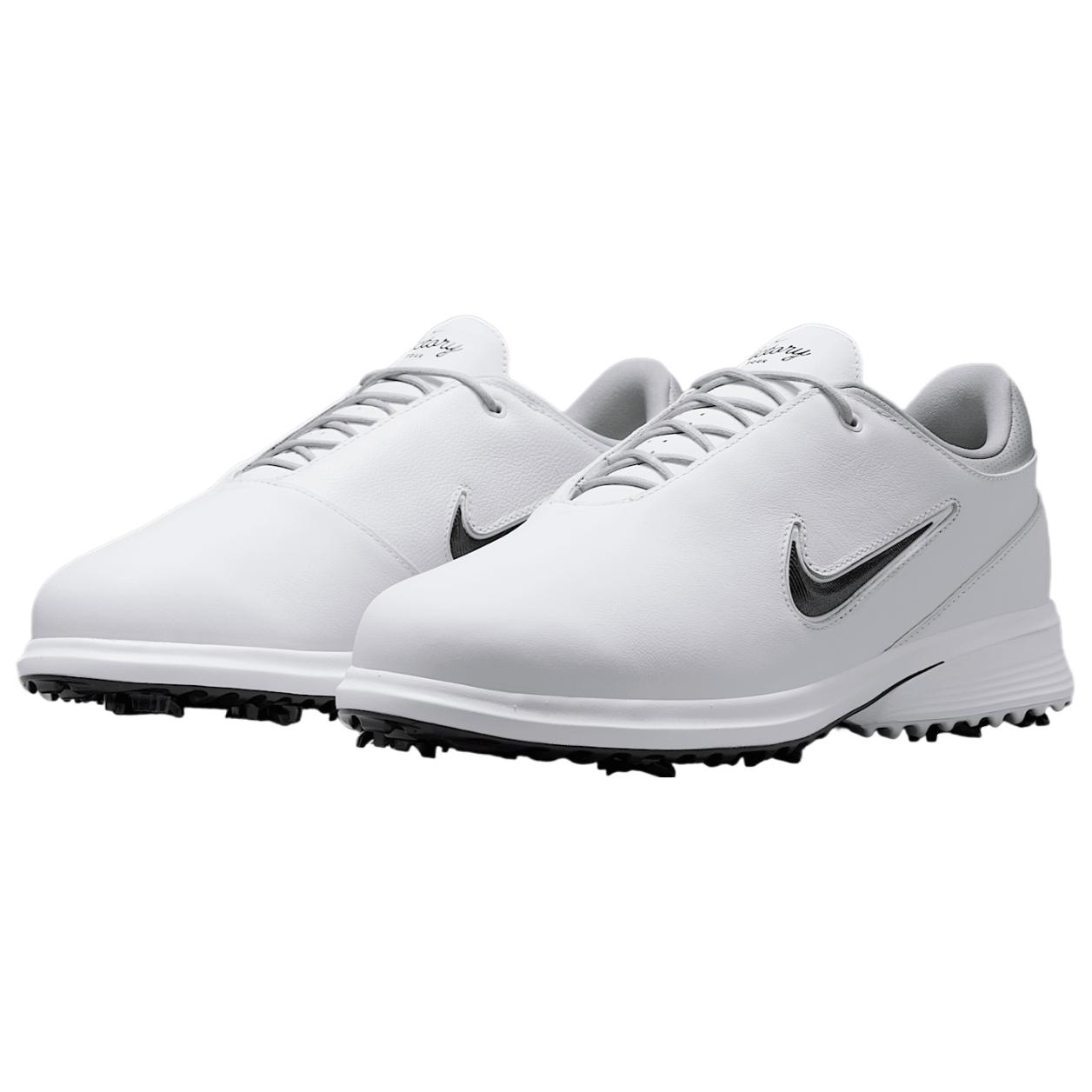 Nike Victory Tour 4 Soft And Comfortable Slip Resistant Abrasion Resistant Low top Golf Shoes Unisex White