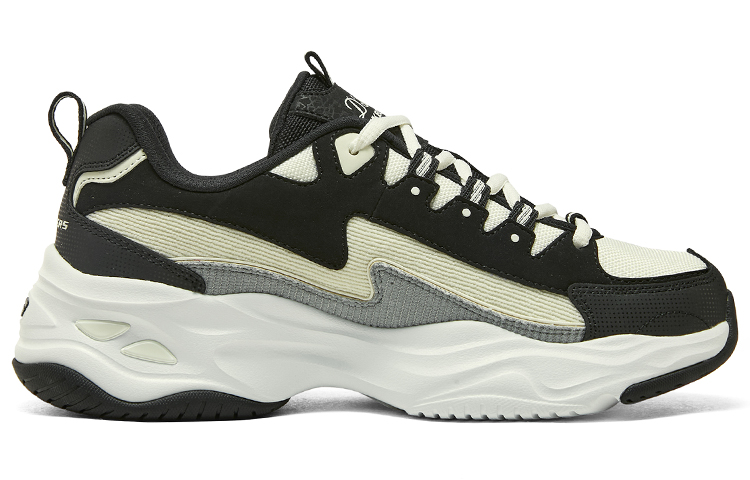 Skechers Dlites 1.0 ‘Black Beige’ Women’s