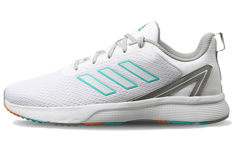 Adidas Seize The Street Comfortable Breathable Low top Running Shoes Men's White Blue
