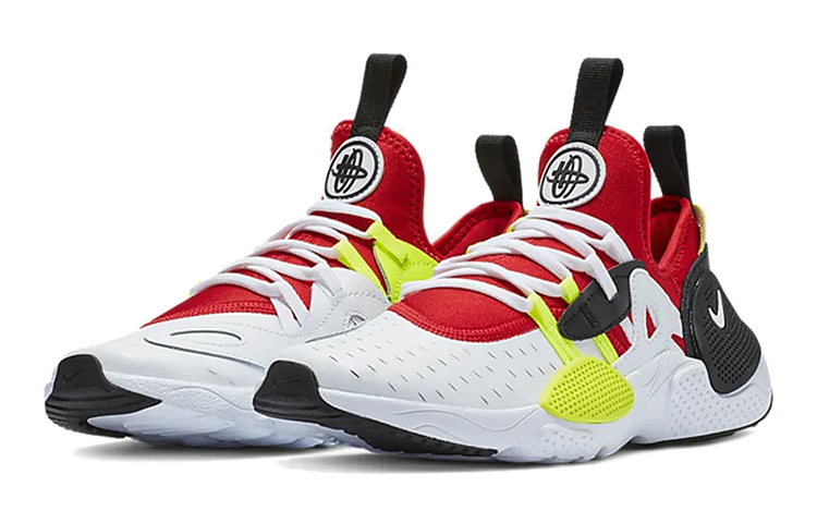 Женские кроссовки Nike Huarache E.D.G.E. (бело-красный) — Белыйкрасный — фото 3