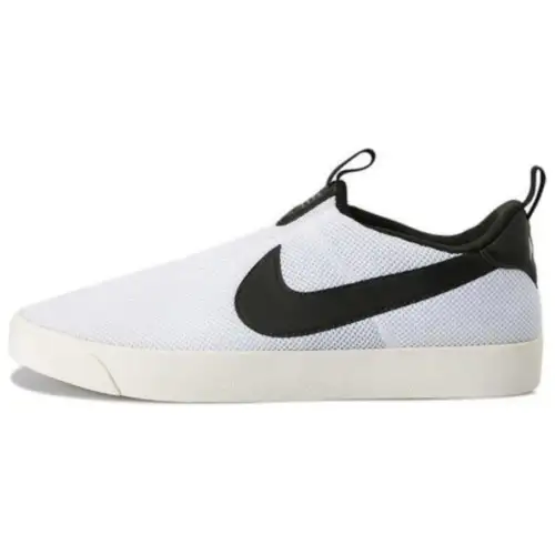 Nike Court Royale Slip Resistant Abrasion Resistant Low top Casual Running Shoes Unisex Black White