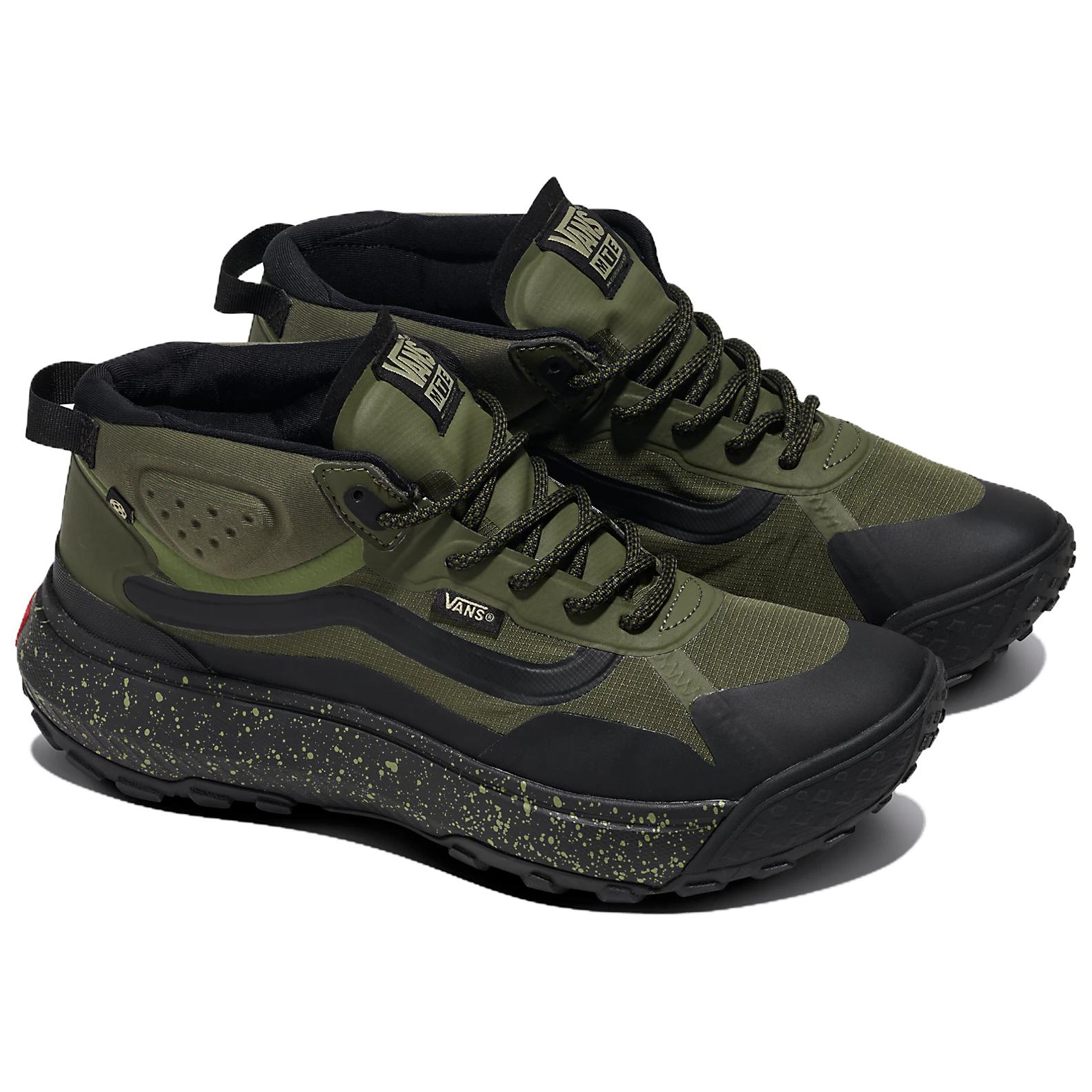 Crosspath Vans Mid Mte ‘Olive Speckled’