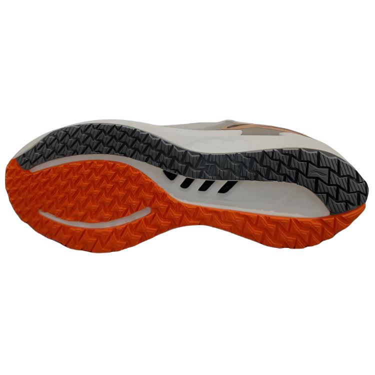 Li Ning Athleisure Cushioning Abrasion Resistant Cushioning, Wear Resistant Low top Running Shoes Men’s Gray
