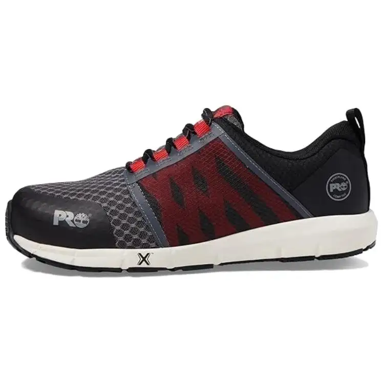 Timberland PRO Low top Running Shoes Men's Black Red