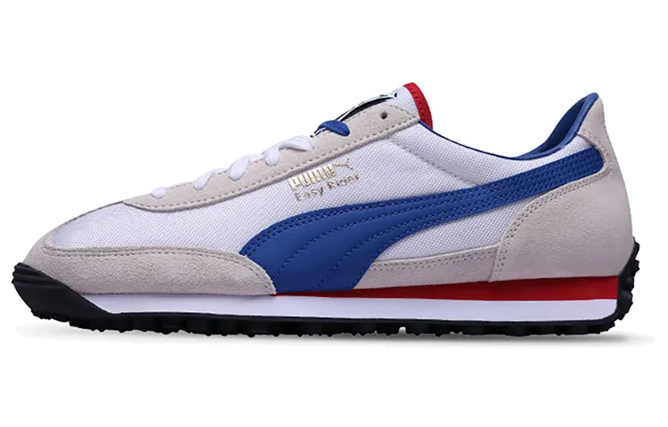 PUMA Easy Rider Comfortable And Breathable Textile, Split Cow Leather, Artificial Leather Cushioning Slip Resistant