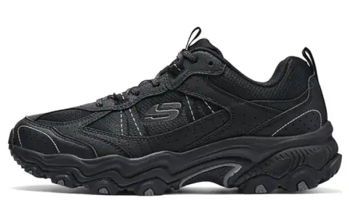 Skechers Stamina Abrasion Resistant Support Breathable Low top Outdoor Shoes Men's Black