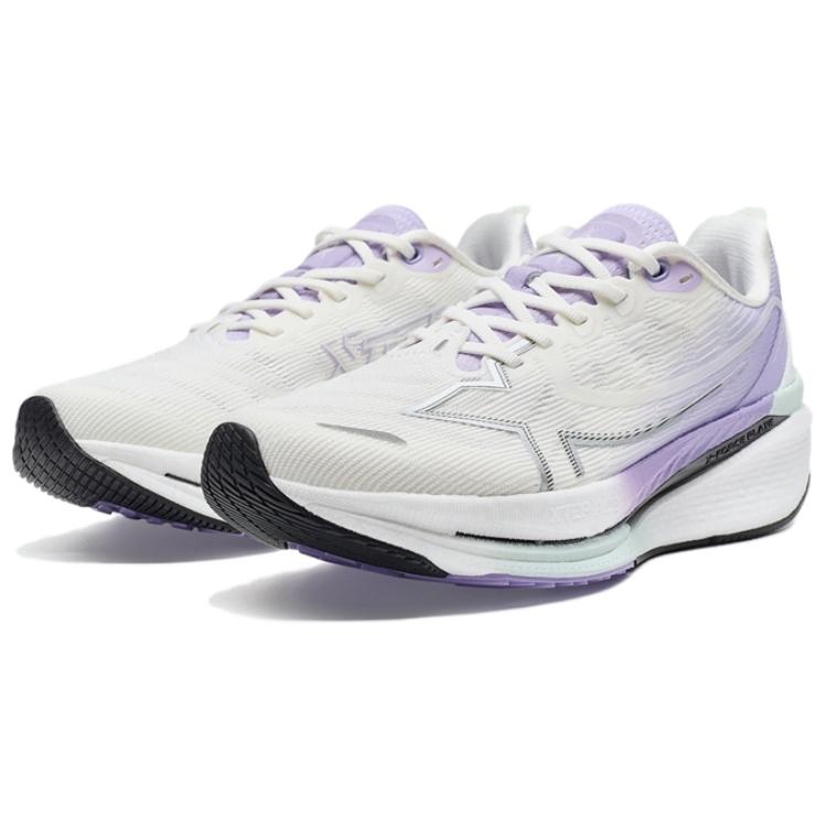 XTEP Cushioning Rebound Low top Running Shoes Women’s White Purple
