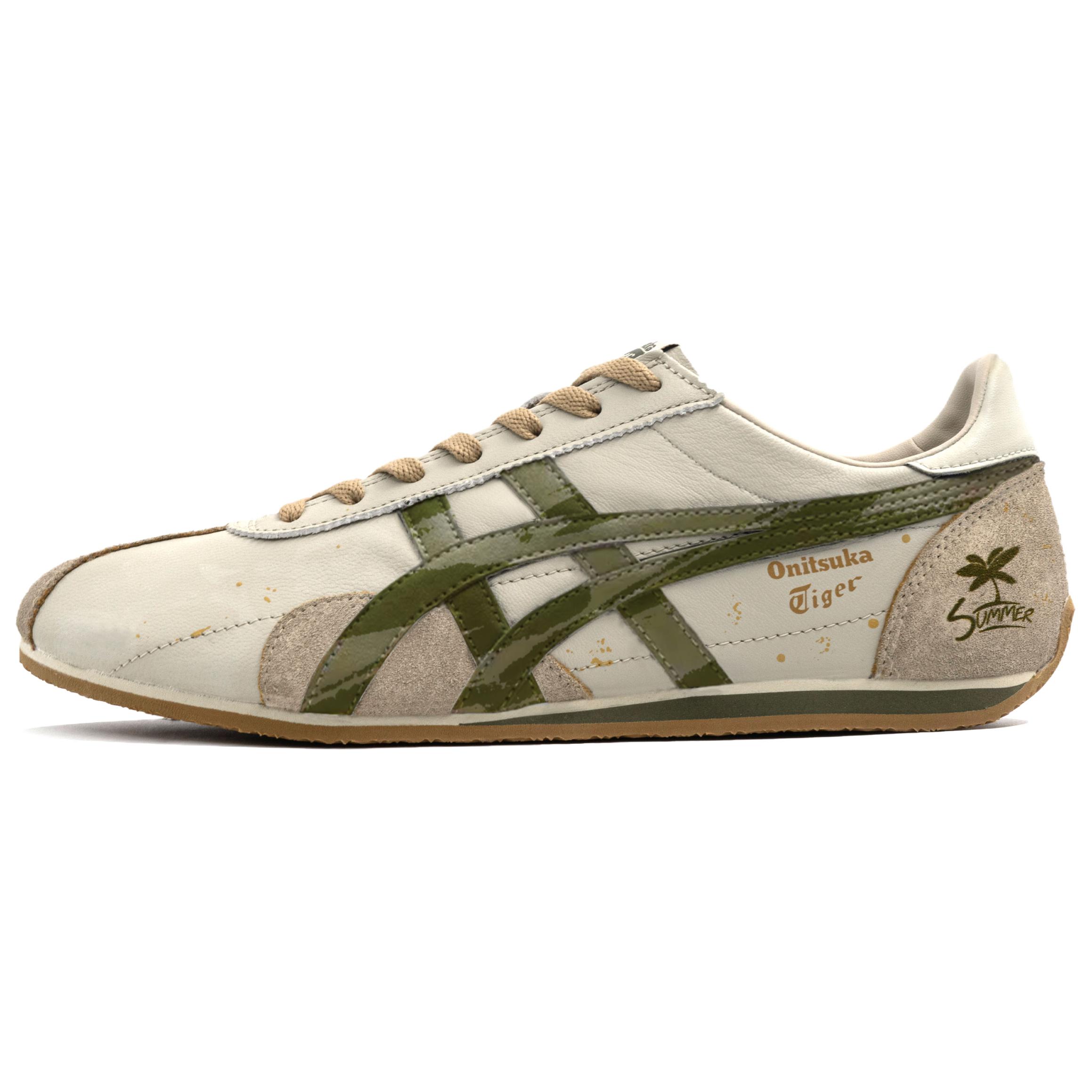 Onitsuka Tiger Runspark Low top Running Shoes Unisex Ecru