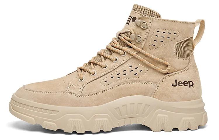 Jeep Short Outdoor Boots Men's Sand