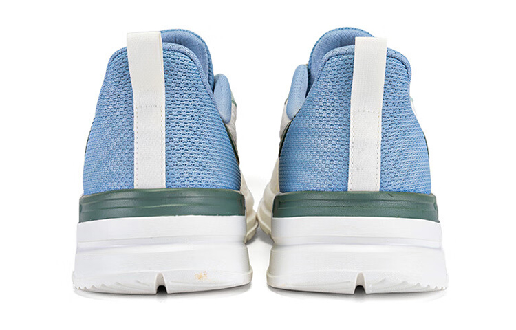 Erke Cushioning Slip Resistant Breathable Low top Running Shoes Men’s White Blue