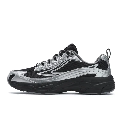 FILA VERDICT Textile, Synthetic Leather Low top Casual Running Shoes Men's Black Gray