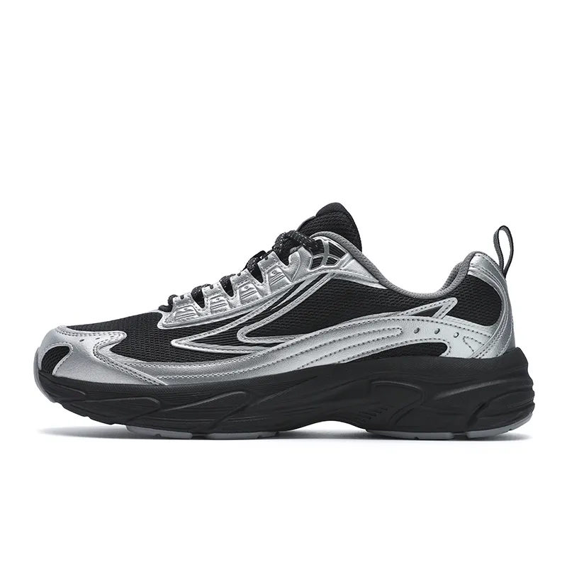 FILA VERDICT Textile, Synthetic Leather Low top Casual Running Shoes Men's Black Gray