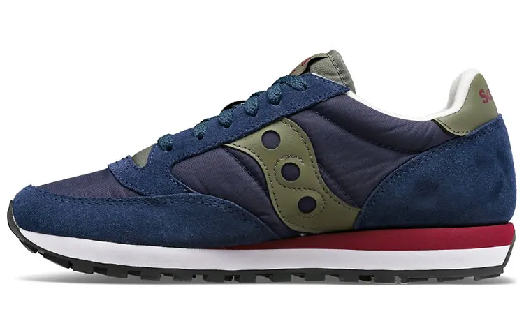 Saucony Jazz Original Cushioning Anti-Slip And Wear-Resistant Low-Top Running Shoes Men's Turquoise Standard M