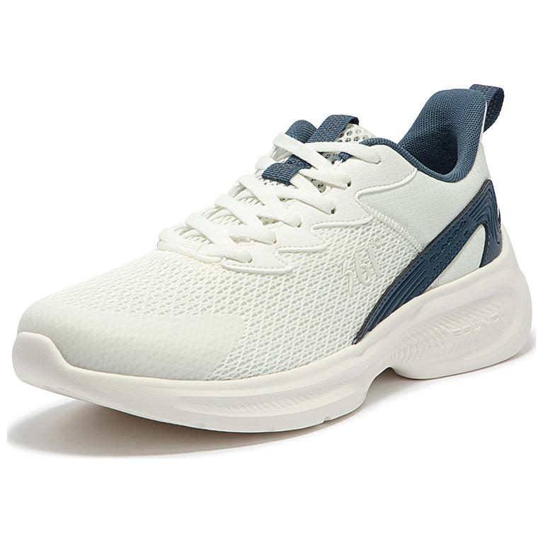 361° Abrasion Resistant Breathable Abrasion Resistant Breathable Low top Running Shoes Men’s White Blue