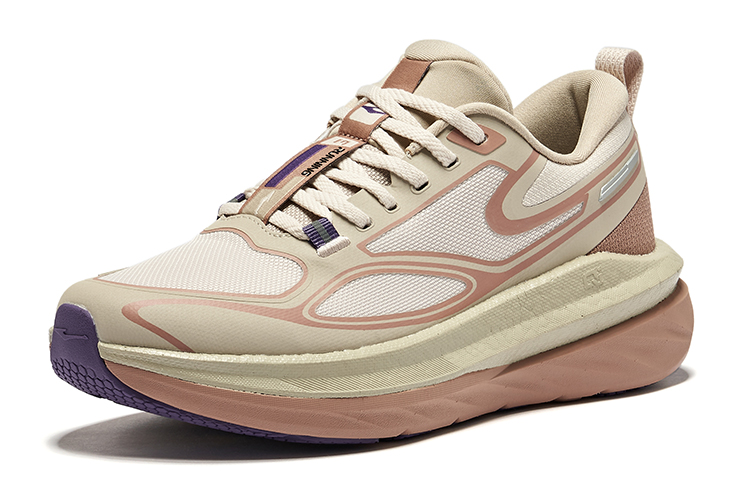 Erke Cushioning, Wear Resistant Low top Running Shoes Women’s Light Linen