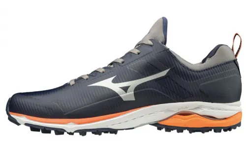 Mizuno Golf Shoes Men's Low Top Blue/Orange